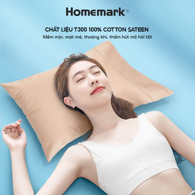 Vỏ Gối Cotton Sateen 100% Cao Cấp 50x70cm – Mềm Mại, Thoáng Khí, Chống Nhăn