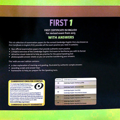 Cam English First 1 for Revísed Exam fro