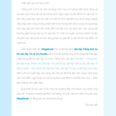 Bài Tập Viết Lại Câu Tiếng Anh ( Ôn Thi Vào Lớp 10 Và 10 Chuyên )