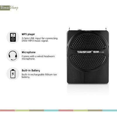 Máy Trợ Giảng Takstar E126 - Hàng Chính Hãng