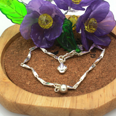 Lắc Tay Nữ Bạc Hiểu Minh LTU407 bạc ta