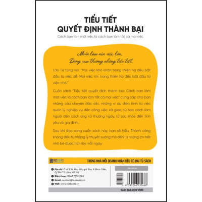 Tiểu tiết quyết định thành bại: Cách bạn làm một việc là cách bạn làm tất cả mọi việc