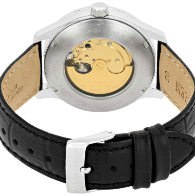 Đồng Hồ Nam Citizen Dây Da NJ0110-18L - Mặt Xanh