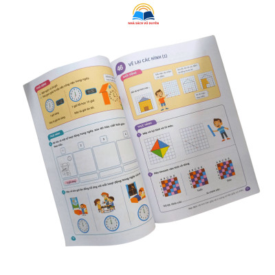 Sách - Sắc Màu Toán Học Chinh Phục Toán Tư Duy 4-6 Tuổi - Giúp Bé Vừa Học Vừa Chơi(2 Quyển)