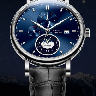 Đồng hồ nam chính hãng Lobinni No.13056-3