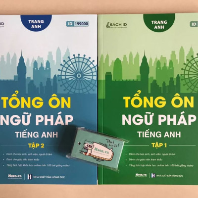 Tổng ôn ngữ pháp tiếng anh tập 1 & 2, 30 chuyên đề ngữ pháp cô Trang anh ( Bản đặc biệt ) - MoonBook
