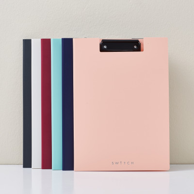 Trình ký đôi A4, kẹp tài liệu dọc chất liệu nhựa PP cao cấp Thương hiệu AO+