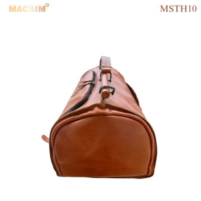 Túi Du Lịch Da Thật Macsim Chính Hãng mã MSTH10 – Da Bò Nguyên Miếng Loại 1 – Cổ Điển – Bền Đẹp – Unisex