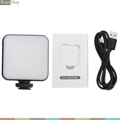 Luxceo W64 RGB - Đèn LED Hỗ Trợ 20 Hiệu Ứng Cho Quay Phim, Chụp Hình- Hàng chính hãng