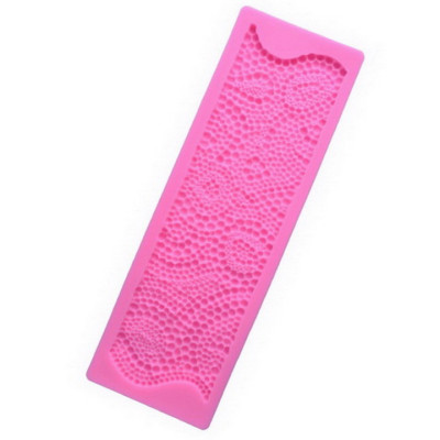 Khuôn silicon làm viền bánh, rau câu, fondant hình chuỗi ngọc - Mã số 1076