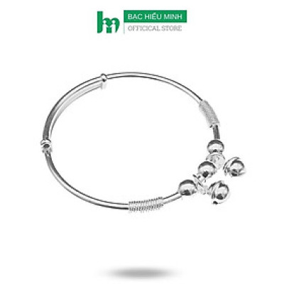 Tay Lắc Chân Trẻ Em Bạc Hiểu Minh LTE103S dạng kiềng