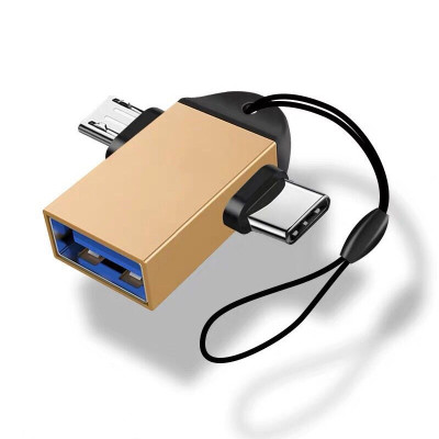 Đầu Chuyển Đổi OTG Cổng Type-C Sang USB 3.0 - Chất Liệu Vỏ Kim Loại Cáp OTG USB Type C to USB 3.0 Đầu Chuyển Đổi USB OTG Type C Tốc Độ Cao Tương Thích Với Điện Thoại Máy Tính Type C Micro Usb sang Usb 3.0 cao cấp tiện dụng Hàng Nhập Khẩu