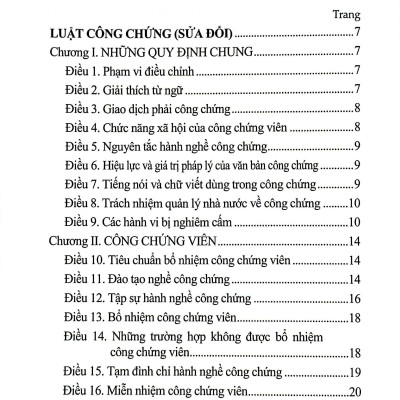 Sách - Luật Công Chứng