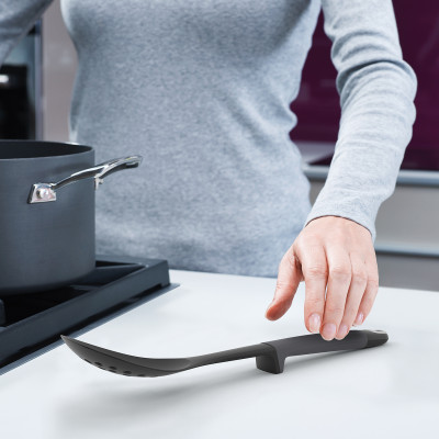 Bộ dụng cụ nấu ăn 6 món cao cấp Jopseph Joseph 101515 - Elevate With Tongs Grey (chịu nhiệt, an toàn cho sức khỏe)