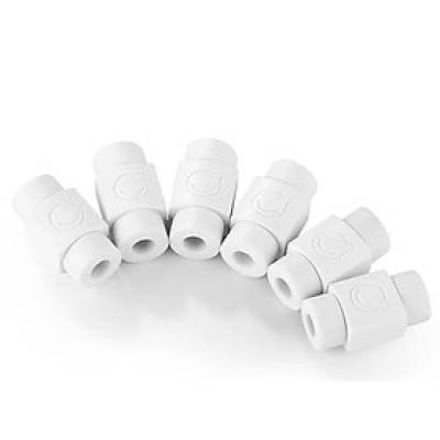 Ugreen 40705 Màu Trắng Đầu bọc bảo vệ cho cáp sạc điện thoại + máy tính bản LP127 - Hàng chính hãng