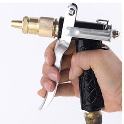 Vòi nước vòi phun nước rửa xe tưới cây tăng áp thông minh + bộ dây bơm nước cao cấp TLG  loạI 15m  - dây trắng 236498-1