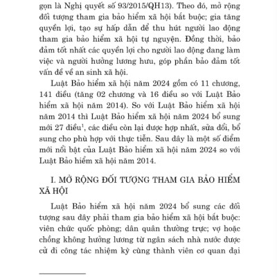 Sách - Tìm Hiểu Luật Bảo Hiểm Xã Hội Năm 2024