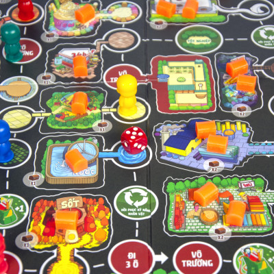 Boardgame Lớp Học Mật Ngữ - Cuộc Đua Sao Chổi 