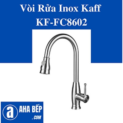 VÒI RỬA CHÉN INOX KAFF KF-FC8602. Hàng Chính Hãng