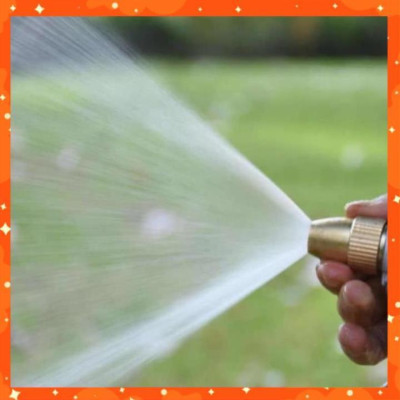 Bộ dây vòi xịt nước tưới cây rửa xe,tăng áp 3 lần, loại 20m (cút nhựa nối đồng nhựa) 206846