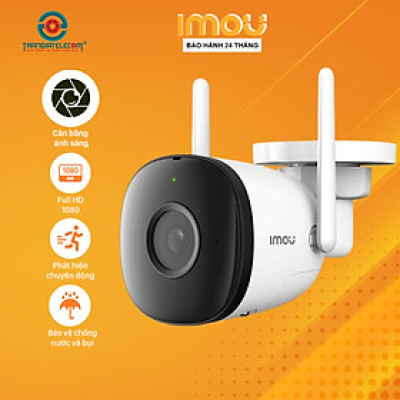 Camera ngoài trời IMOU F22P, F22FP chống nước, phát hiện chuyển động - Hàng chính hãng
