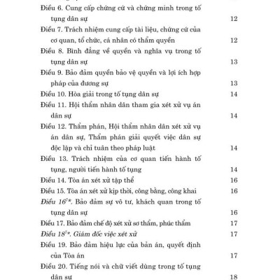 Bộ luật Tố tụng dân sự năm 2015 (Sửa đổi, bổ sung năm 2019, 2020, 2022, 2023, 2024, 2025)