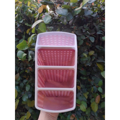 Khay nhựa tiện ích 4 ngăn Việt Nhật, để bàn, đựng đồ, đựng bút, văn phòng phẩm, mỹ phẩm, đồ dùng đa năng phù hợp bàn làm việc, phòng tắm , nhà bếp 