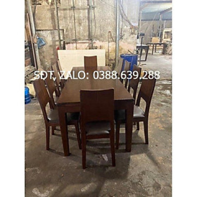 bộ bàn 2m2x90 10 ghế ba tiêu bọc đệm