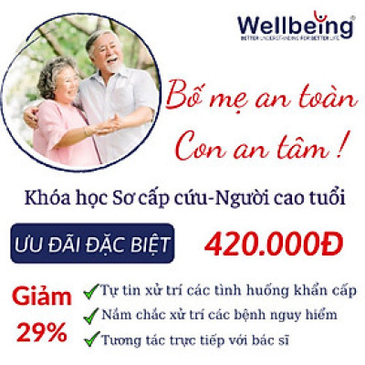 Khóa học sơ cấp cứu người cao tuổi