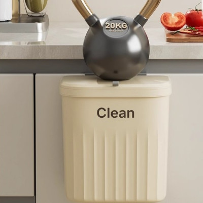 Thùng Đựng Rác Thông Minh Clean - Thùng Rác Treo Tủ Bếp, Nhà Vệ Sinh, Phòng Khách - Dung Tích 12L - Hàng chính hãng