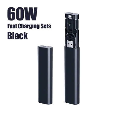 Cáp sạc nhanh đa năng - Hỗ trợ sạc nhanh lên đến 60W - Hàng Nhập Khẩu