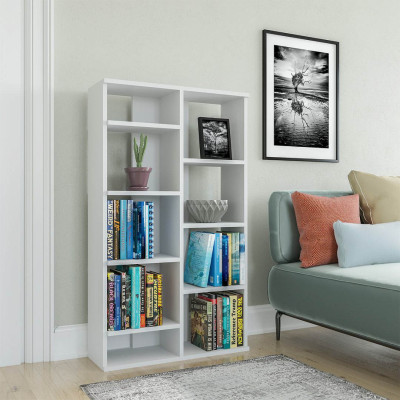 Giá sách đẹp trang trí phòng khách SMLIFE Babbo