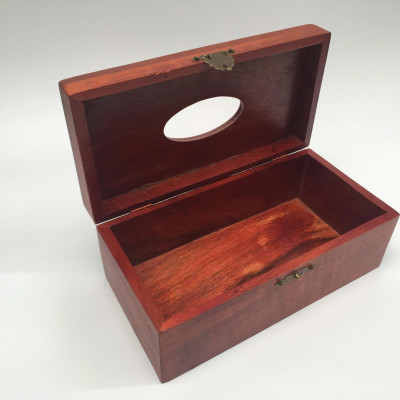 Hộp giấy ăn gỗ mỹ nghệ gỗ hương