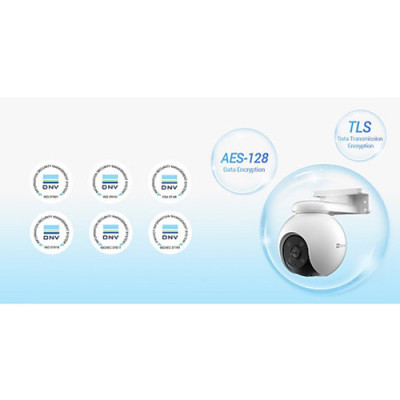 Camera IP WiFi Ngoài Trời EZVIZ H8 3K 5MP - Hàng Chính Hãng