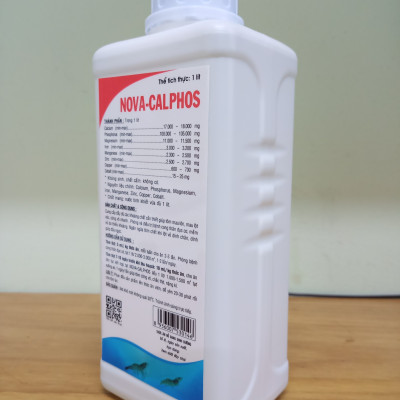 Khoáng Kích Thích Tôm Lột Xác Anova Nova Calphos (chai 1 lít)