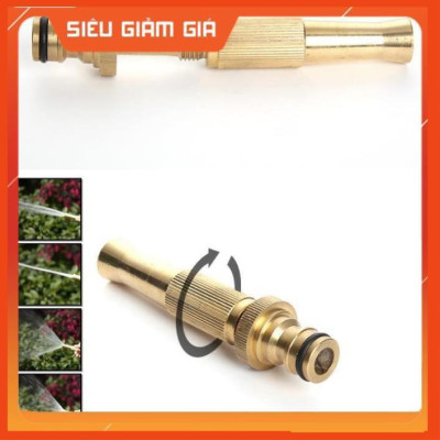 Bộ dây vòi xịt nước rửa xe, tưới cây . tăng áp 3 lần, loại 20m 206587 đầu đồng,cút đồng+ tặng đai