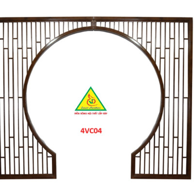 Vách ngăn cổng , vách ngăn phòng khách , vách ngăn phòng khách hiện đại 4VC04 - Nội thất lắp ráp Viễn Đông Adv