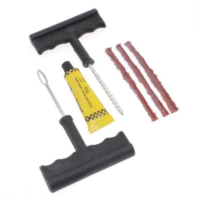 Bộ Dụng Cụ Vá Lốp Không Săm Tiện Dụng - Bộ Vá Lốp Ô Tô Xe Máy Dự Phòng