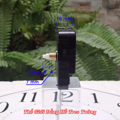 Máy Đồng Hồ KIM TRÔI EASTAR Độ Chính Xác Cao – Bộ KIM ĐAO đuôi hình TRÁI TIM, thân Kim màu Đen có phủ lớp sơn Phản quang màu Xanh – Tặng Pin Maxell - Bảo Hành 2 Năm