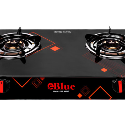Bếp gas đôi mặt kính Eblue  EBB 333 KT hàng chính hãng