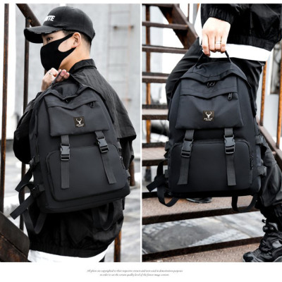 Balo Ulzzang Hàn Quốc Thời Trang PRAZA - BLTK185 (Đen)