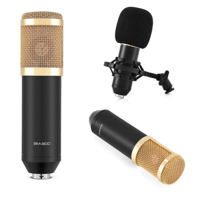 SOAIY Micro karaoke thu âm chuyên nghiệp BM900 - Hàng Nhập Khẩu