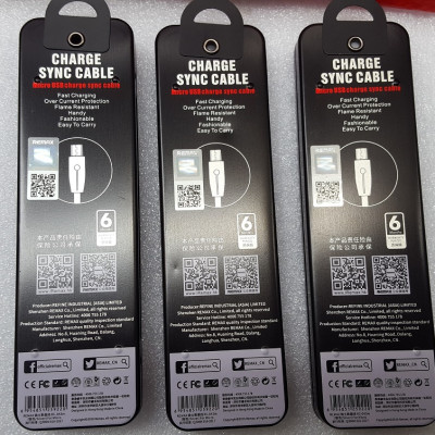 Cáp sạc thông minh Knight RC-043M cổng Micro USB dài 1m, hộp thiếc - Hàng chính hãng