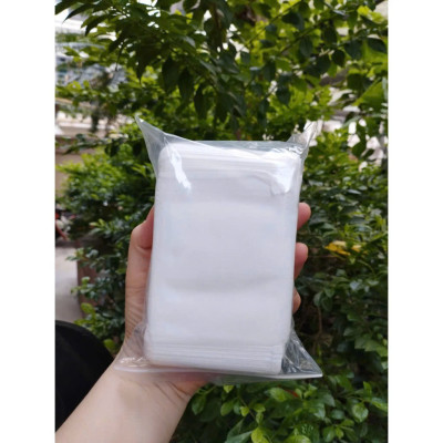 Combo 200 túi lọc trà, thảo dược dây rút chất liệu không dệt 8x6cm