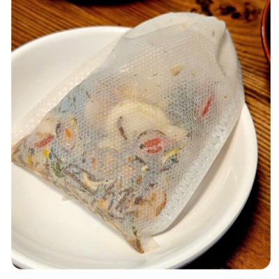 Combo 200 túi lọc trà, thảo dược dây rút chất liệu không dệt 8x6cm