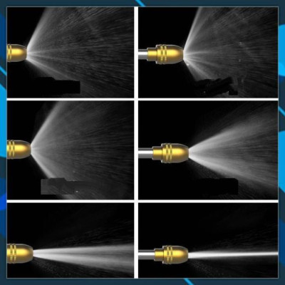Bộ dây và vòi xịt tăng áp lực nước  rửa xe tưới cây loại 5m (dãn nở 15m)  206733