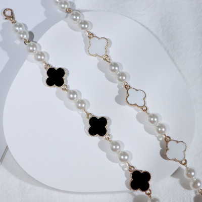 Dây đeo khẩu trang dây đeo gọng kính cỏ 4 lá độc đáo tiện lợi