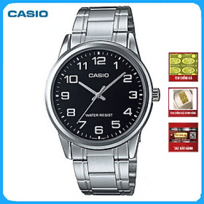 Đồng hồ nam dây kim loại Casio MTP-V001D-1BUDF
