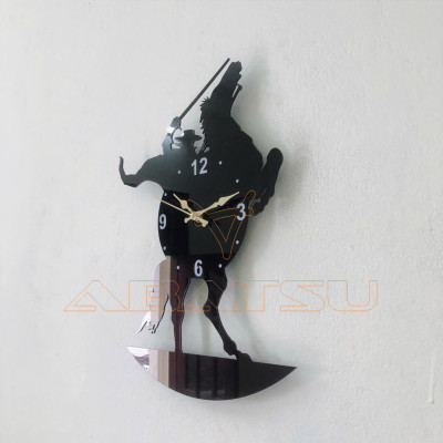 ( Bảo Hành 3 Năm) Đồng Hồ Treo Tường Kỵ Sĩ Mã Đáo Thành Công – May Mắn & Phong Thủy