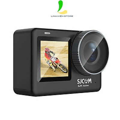 Camera hành trình Sjcam SJ11 Active 4K full HD DV Camera wifi - Máy quay hành động 2 màn hình, khả năng chống nước 30m - Hàng nhập khẩu